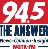 94.5 WGTK The Answer logo