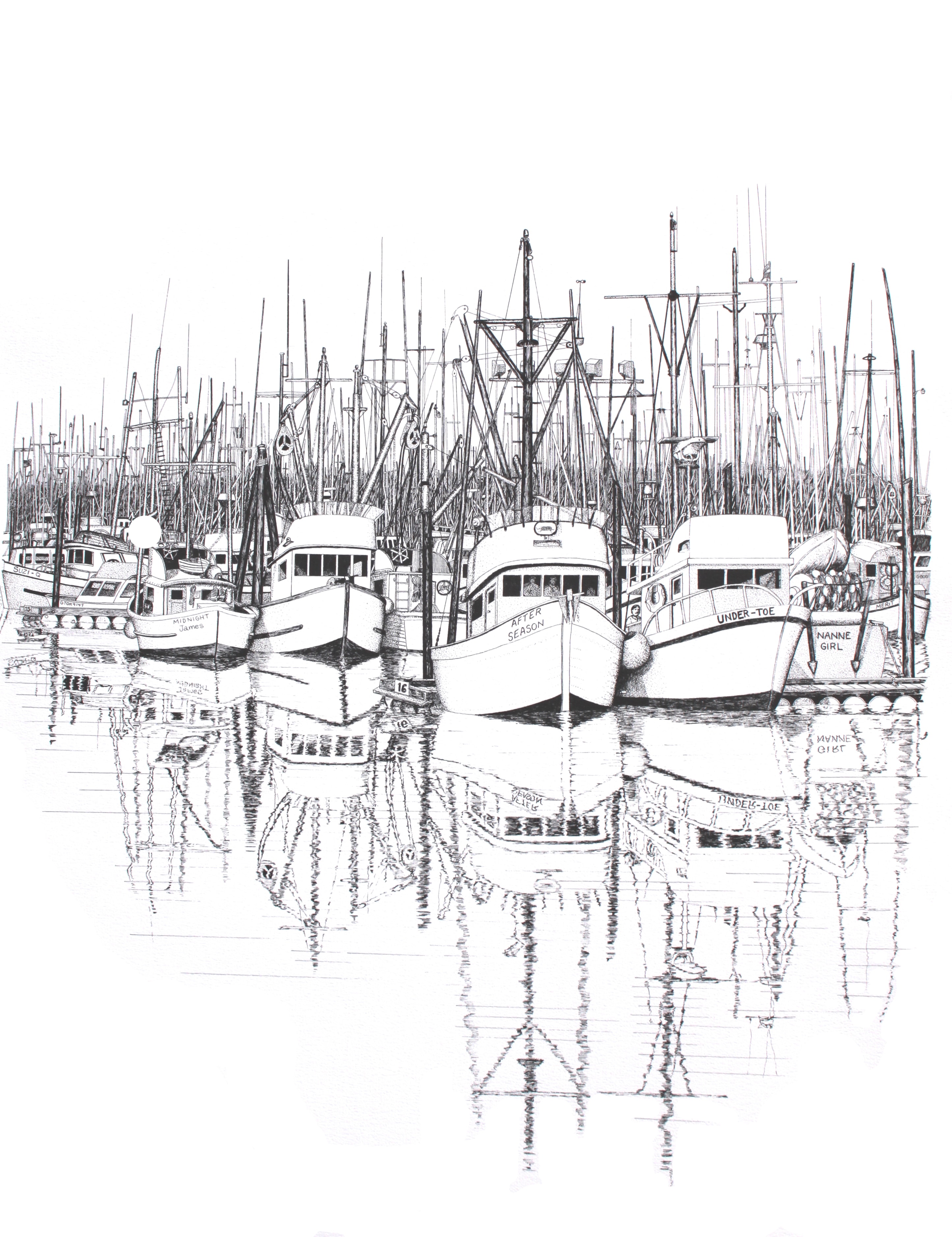 Fishing Fleet in Alaska