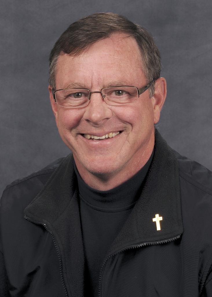 Mike Neil official chaplain portrait with cross pin